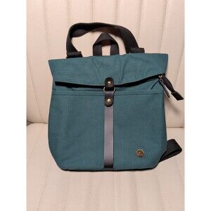 Burban Rolltop Back back Purse Travel Bag Backpack Hunter Green